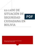 B. Seguridad Ciudadana Delitos 2015 Bolivia - Departamentos