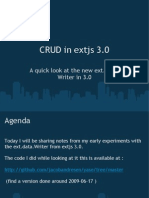 CRUD in Extjs 3 0