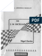 T.U.I. Openings Booklet - Nigel Davies - The 2.f4 Sicilian