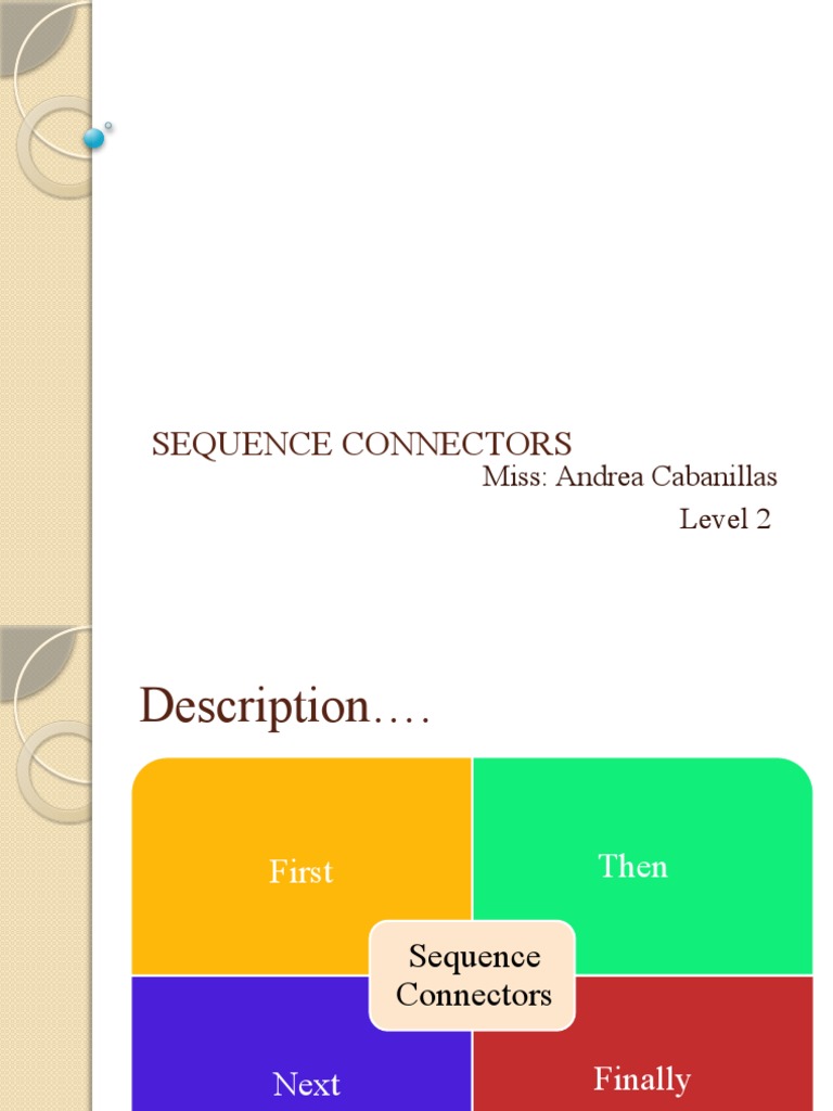 Sequence Connectors | PDF