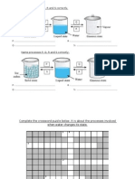 Worksheet Experiment Water Changes State