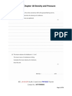 UNIT 5 Chapter 18 Density and Pressure