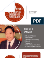 2 The Development of A Filipino Indigenous Psychology
