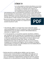 Factores Que Influyen en La Informalidad Laboral en Junín 2010-2020