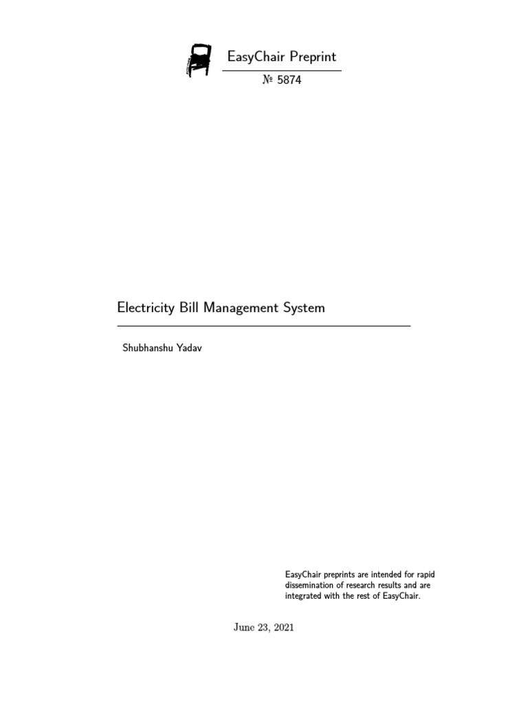 EasyChair Preprint 5874 Download Free PDF Applications & Software