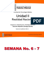 Semana 6 - 7 - Realidad Nacional