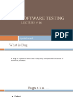 Lecture 16 Software Testing SE