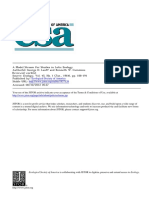 A Model Stream For Studies in Lotic Ecology