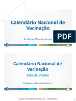 Calendário Nacional de Vacinação