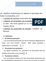 Ch-III Equations de Mouvement Des Fluides