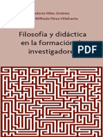 Filosofía y Didáctica en La Formación de Investigadores. Libro Electrónico. - Compressed