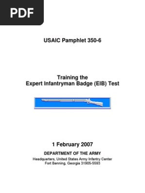 Training The EIB | PDF | Test (Assessment) | Machine Gun