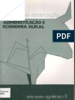 Administração e Economia Rural