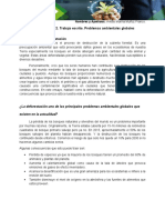 Tarea Individual 2. Trabajo Escrito. Problemas Ambientales Globales Ensayo Sobre La Deforestación