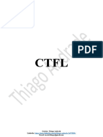 Mapa mental CTFL com glossário, exemplos e normas