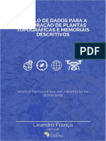 E-BOOK - Gratuito - Modelo de Dados para Elaboração de Plantas Topográficas e Memoriais Descritivos