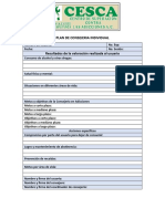 Plan de Consejeria Individual Cesca