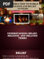 1introduction To World Religions and Belief Systems