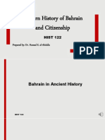 Modern History of Bahrain and Citizenship