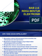 Bab 2.4 REKA BENTUK ELEKTRONIK