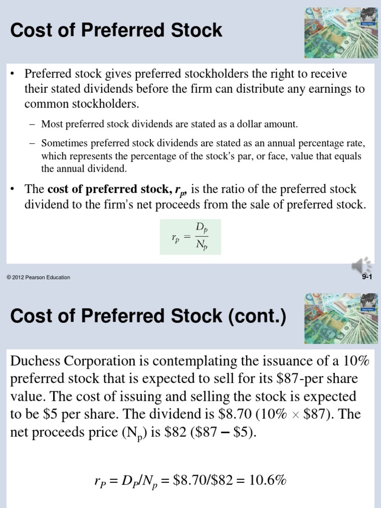 Cost of Preferred Stock - p2 | Download Free PDF | Stocks | Preferred Stock