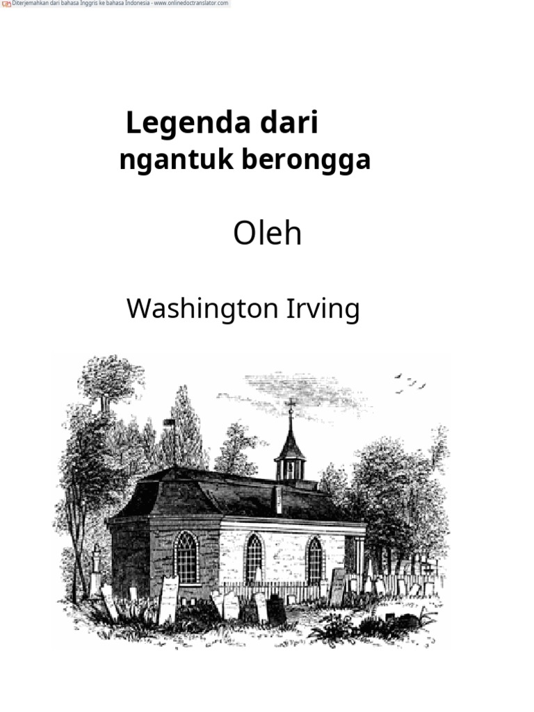 The Legend Of Sleepy Hollow Pdf