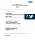 Temas de Evaluación de Lengua 9no a-B-C-D 3erp. 2q. 2022