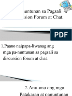 Ict Discussion Forum Chat