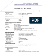 Industrial Chemical Safety Data Sheet