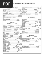 747 Checklist