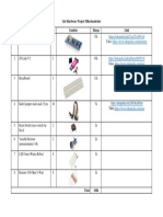 List Hardware Project Mikrokontroler