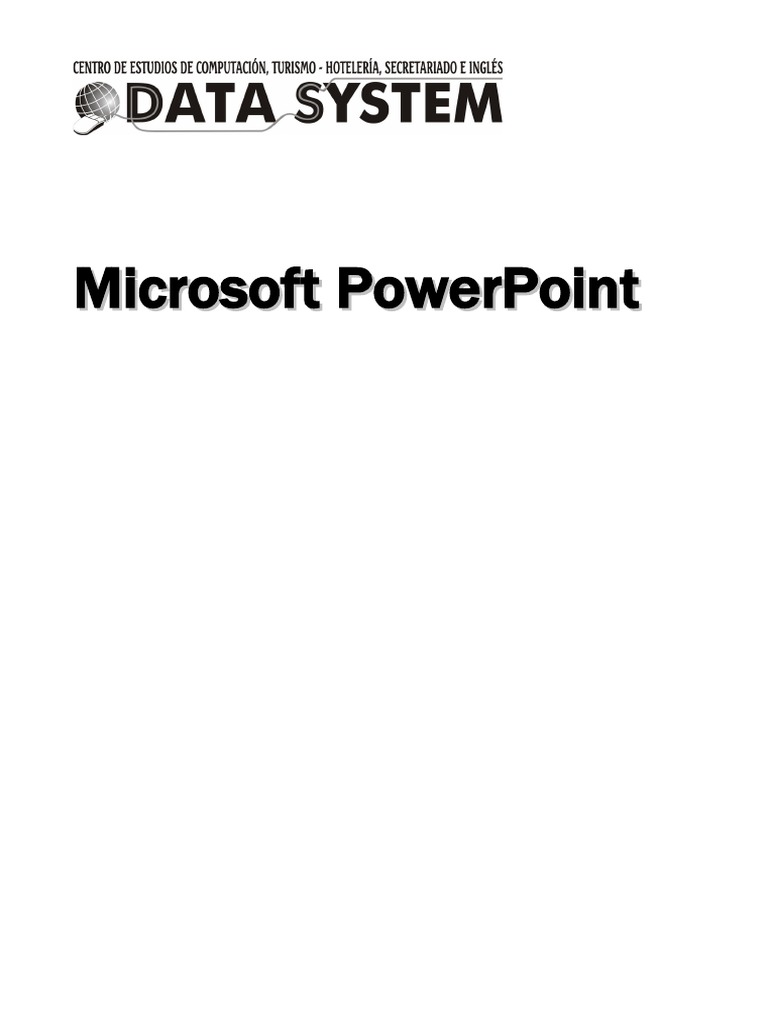 Manual PowerPoint 2003 | PDF | Microsoft PowerPoint | Ventana (informática)