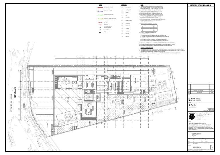 Construction Drawing: Legend Notes: Abbreviation | PDF | Plumbing ...