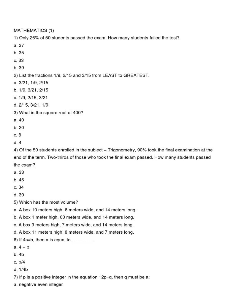 LET Math Reviewer with Solutions | PDF | Interest | Mathematics