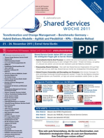 Shared Services Woche 2011