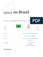 2013 No Brasil - Wikipédia, A Enciclopédia Livre