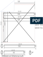 Pembesian Plat Pondasi Silo