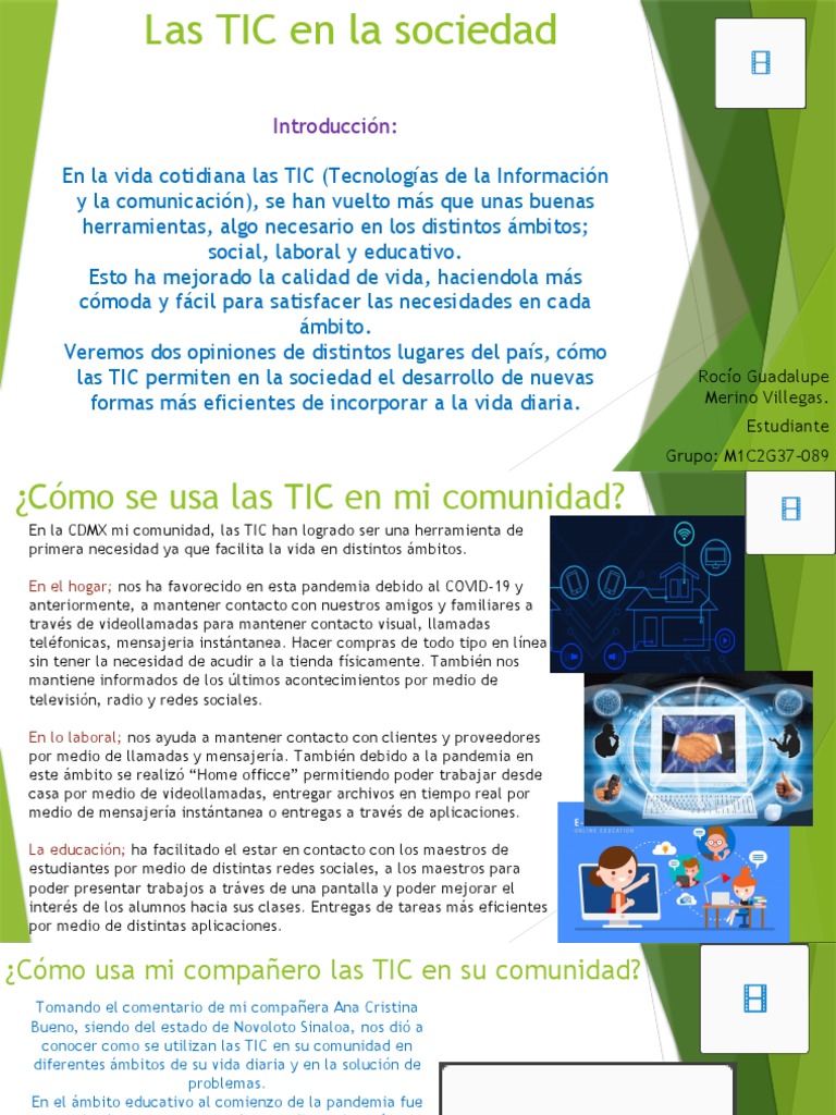 Uso de TIC en la vida cotidiana CDMX | PDF | Tecnología de información ...