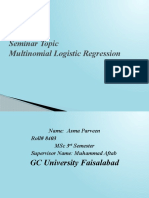 Multinomial Logistic Regression-1
