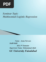 Multinomial Logistic Regression-1