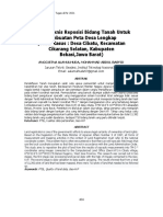 1 Kajian Teknis Reposisi Bidang Tanah Untuk Pembuatan Peta Desa Lengkap (Studi Kasus Desa Cibatu, Kecamatan Cikarang Selatan, Kabupaten Bekasi, Jawa Barat)