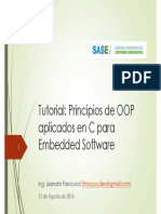 Principios de OOP Aplicados en C para Embedded Software