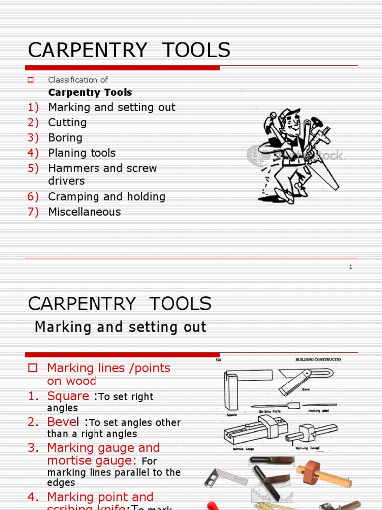 5 tools in carpentry online