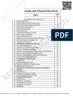 Unit 6 Pricing and Channel Decisions