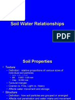 C Soil Water Relationships