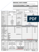 Official CSC Form 212 PDS Fill Out