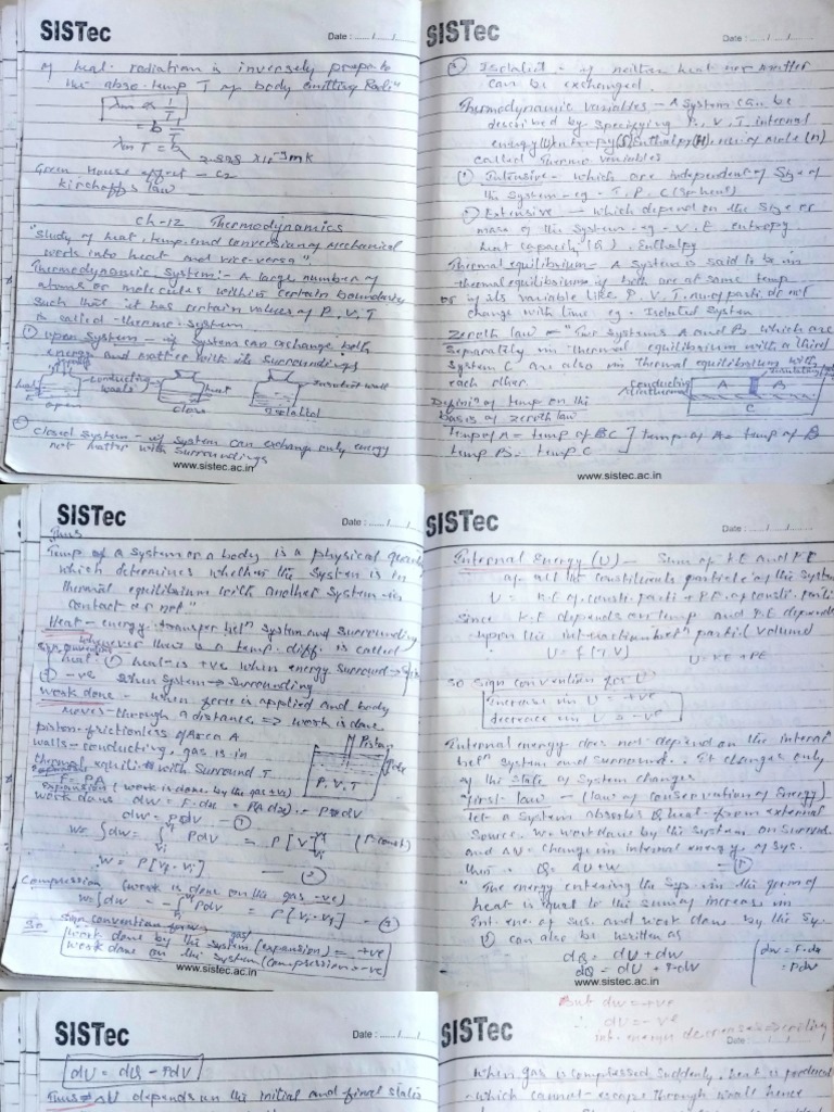 Thermodynamics 1 | PDF