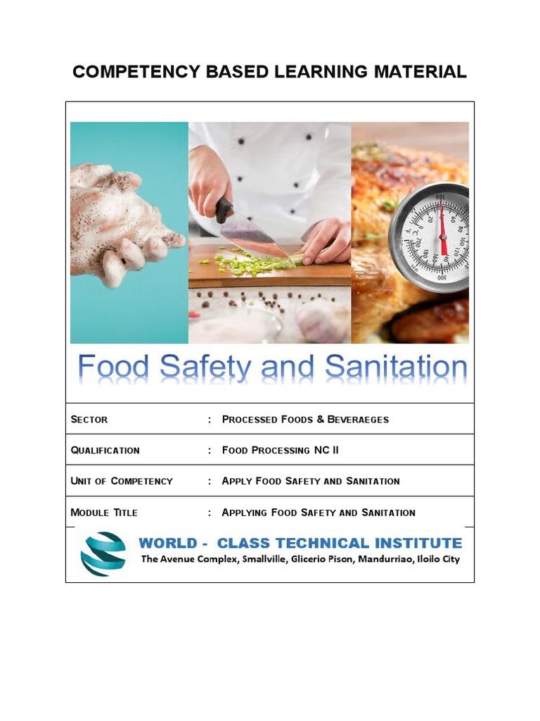 Competency Based Learning Material S P F & B Q F P NC Ii U C A F S