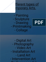 Answer For Contemporary Artss 1-35