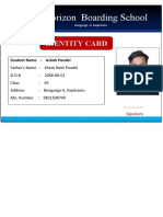 Identity Card